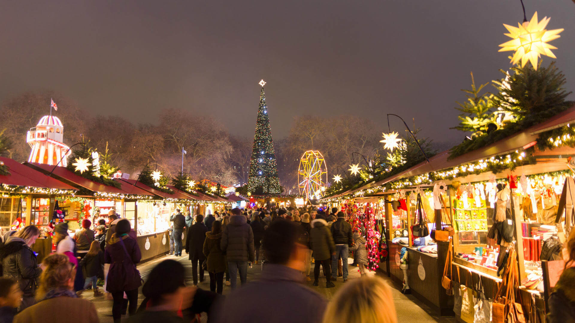 Mercado Navideño de Londres: entre luces, aromas y tradiciones